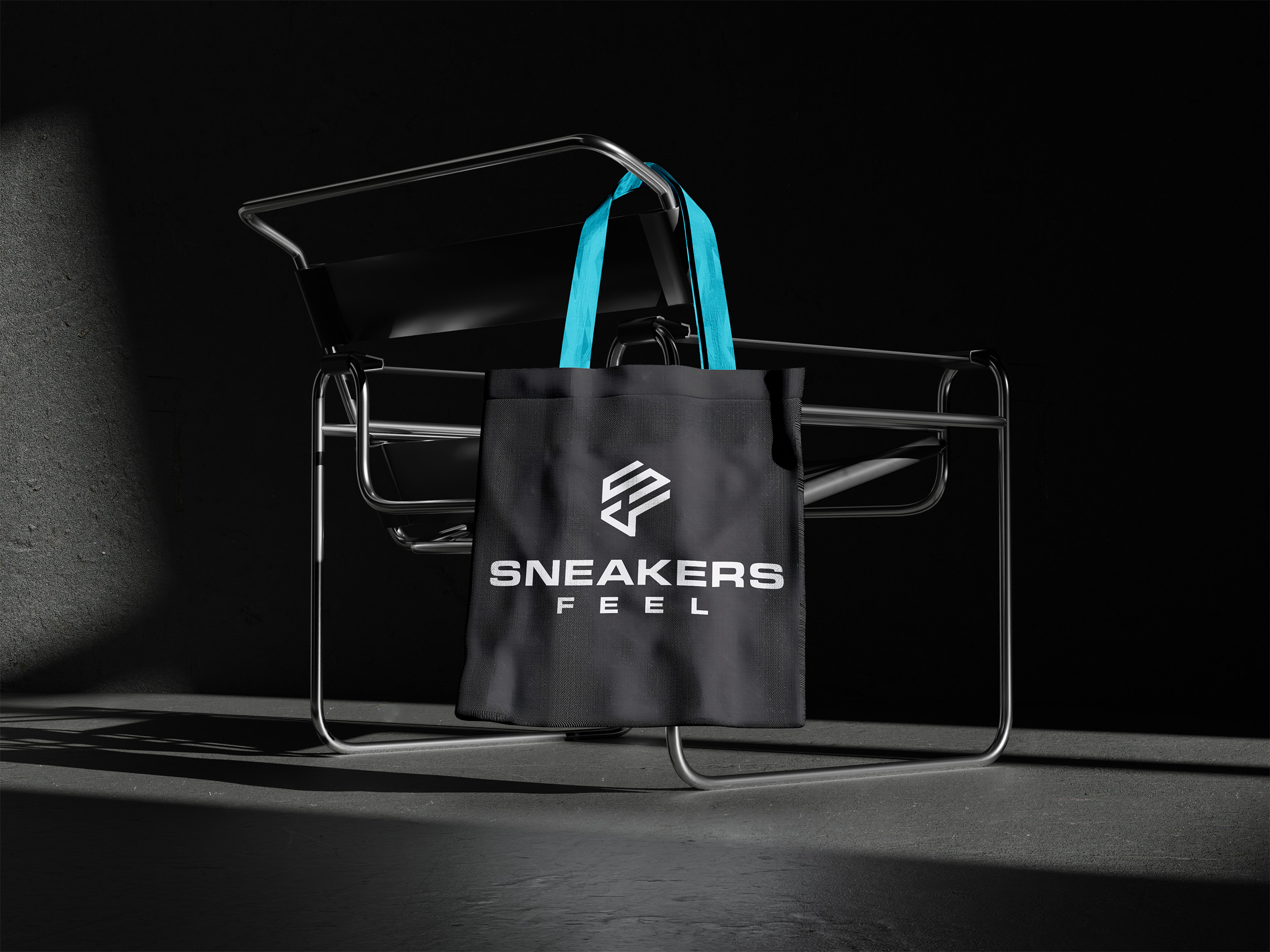 Tote bag Sneakers Feel